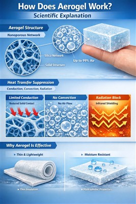 エアロゲルはどのように機能するのでしょうか?科学的な説明